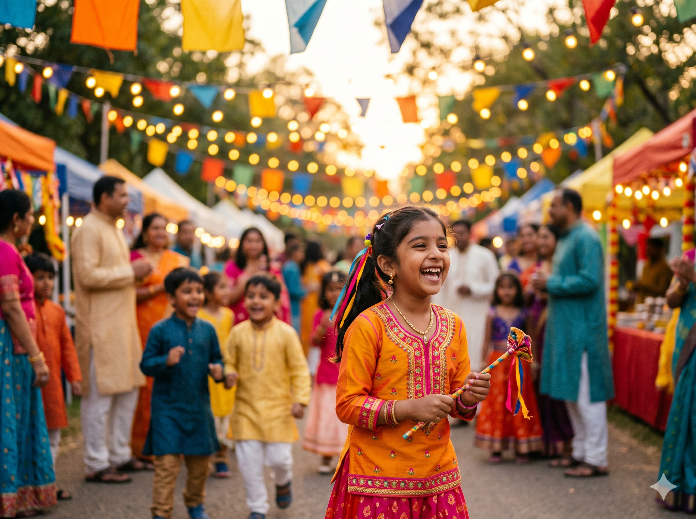 Children at a TLB events and festivals experience